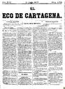 [Ejemplar] Eco de Cartagena, El (Cartagena). 11/6/1877.