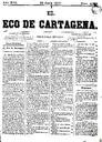 [Ejemplar] Eco de Cartagena, El (Cartagena). 22/6/1877.