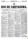 [Ejemplar] Eco de Cartagena, El (Cartagena). 26/6/1877.