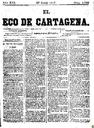 [Ejemplar] Eco de Cartagena, El (Cartagena). 27/6/1877.