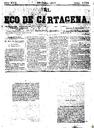 [Ejemplar] Eco de Cartagena, El (Cartagena). 30/6/1877.