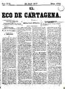 [Ejemplar] Eco de Cartagena, El (Cartagena). 20/7/1877.