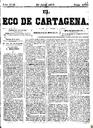 [Ejemplar] Eco de Cartagena, El (Cartagena). 21/7/1877.