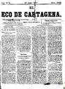 [Ejemplar] Eco de Cartagena, El (Cartagena). 27/7/1877.