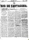 [Issue] Eco de Cartagena, El (Cartagena). 31/7/1877.