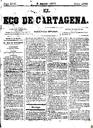 [Ejemplar] Eco de Cartagena, El (Cartagena). 2/8/1877.