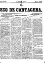 [Issue] Eco de Cartagena, El (Cartagena). 9/8/1877.