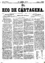 [Ejemplar] Eco de Cartagena, El (Cartagena). 14/8/1877.