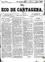 [Ejemplar] Eco de Cartagena, El (Cartagena). 21/8/1877.