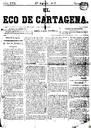 [Ejemplar] Eco de Cartagena, El (Cartagena). 27/8/1877.