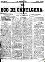 [Issue] Eco de Cartagena, El (Cartagena). 29/8/1877.