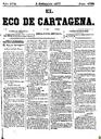 [Ejemplar] Eco de Cartagena, El (Cartagena). 3/9/1877.