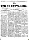[Ejemplar] Eco de Cartagena, El (Cartagena). 4/9/1877.
