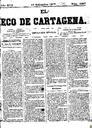 [Issue] Eco de Cartagena, El (Cartagena). 14/9/1877.