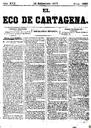 [Ejemplar] Eco de Cartagena, El (Cartagena). 18/9/1877.