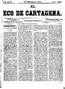 [Issue] Eco de Cartagena, El (Cartagena). 25/9/1877.