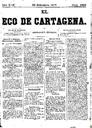 [Issue] Eco de Cartagena, El (Cartagena). 29/9/1877.