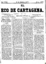 [Issue] Eco de Cartagena, El (Cartagena). 9/10/1877.