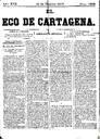 [Ejemplar] Eco de Cartagena, El (Cartagena). 11/10/1877.