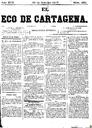 [Ejemplar] Eco de Cartagena, El (Cartagena). 13/10/1877.