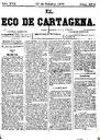 [Ejemplar] Eco de Cartagena, El (Cartagena). 17/10/1877.