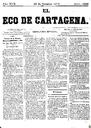 [Issue] Eco de Cartagena, El (Cartagena). 19/10/1877.