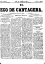 [Issue] Eco de Cartagena, El (Cartagena). 23/10/1877.