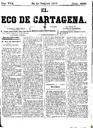 [Issue] Eco de Cartagena, El (Cartagena). 24/10/1877.