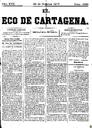 [Ejemplar] Eco de Cartagena, El (Cartagena). 25/10/1877.