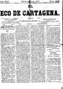 [Ejemplar] Eco de Cartagena, El (Cartagena). 26/10/1877.
