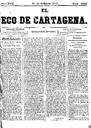 [Ejemplar] Eco de Cartagena, El (Cartagena). 31/10/1877.