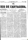 [Ejemplar] Eco de Cartagena, El (Cartagena). 7/11/1877.