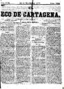 [Ejemplar] Eco de Cartagena, El (Cartagena). 19/11/1877.