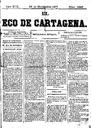 [Issue] Eco de Cartagena, El (Cartagena). 24/11/1877.