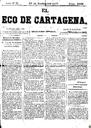 [Ejemplar] Eco de Cartagena, El (Cartagena). 27/11/1877.
