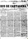 [Ejemplar] Eco de Cartagena, El (Cartagena). 1/12/1877.