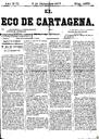 [Issue] Eco de Cartagena, El (Cartagena). 3/12/1877.