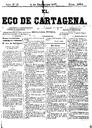 [Ejemplar] Eco de Cartagena, El (Cartagena). 4/12/1877.