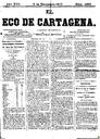 [Issue] Eco de Cartagena, El (Cartagena). 5/12/1877.