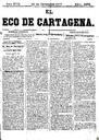 [Ejemplar] Eco de Cartagena, El (Cartagena). 10/12/1877.