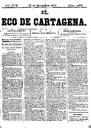 [Ejemplar] Eco de Cartagena, El (Cartagena). 12/12/1877.