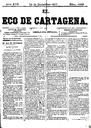 [Issue] Eco de Cartagena, El (Cartagena). 14/12/1877.
