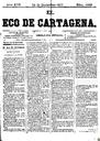 [Ejemplar] Eco de Cartagena, El (Cartagena). 14/12/1877.