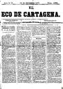 [Issue] Eco de Cartagena, El (Cartagena). 19/12/1877.