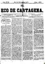 [Issue] Eco de Cartagena, El (Cartagena). 24/12/1877.