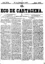 [Ejemplar] Eco de Cartagena, El (Cartagena). 27/12/1877.