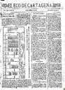 [Ejemplar] Eco de Cartagena, El (Cartagena). 27/2/1883.