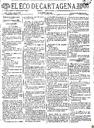 [Issue] Eco de Cartagena, El (Cartagena). 8/6/1883.