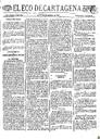 [Issue] Eco de Cartagena, El (Cartagena). 20/8/1883.