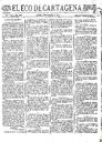 [Issue] Eco de Cartagena, El (Cartagena). 27/8/1883.